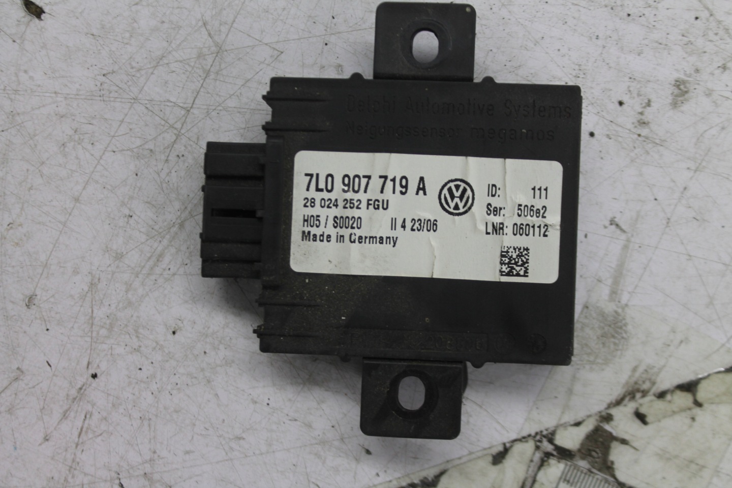 MODULO ALARMU 7L0907719A VW TOUAREG 7L 02-10