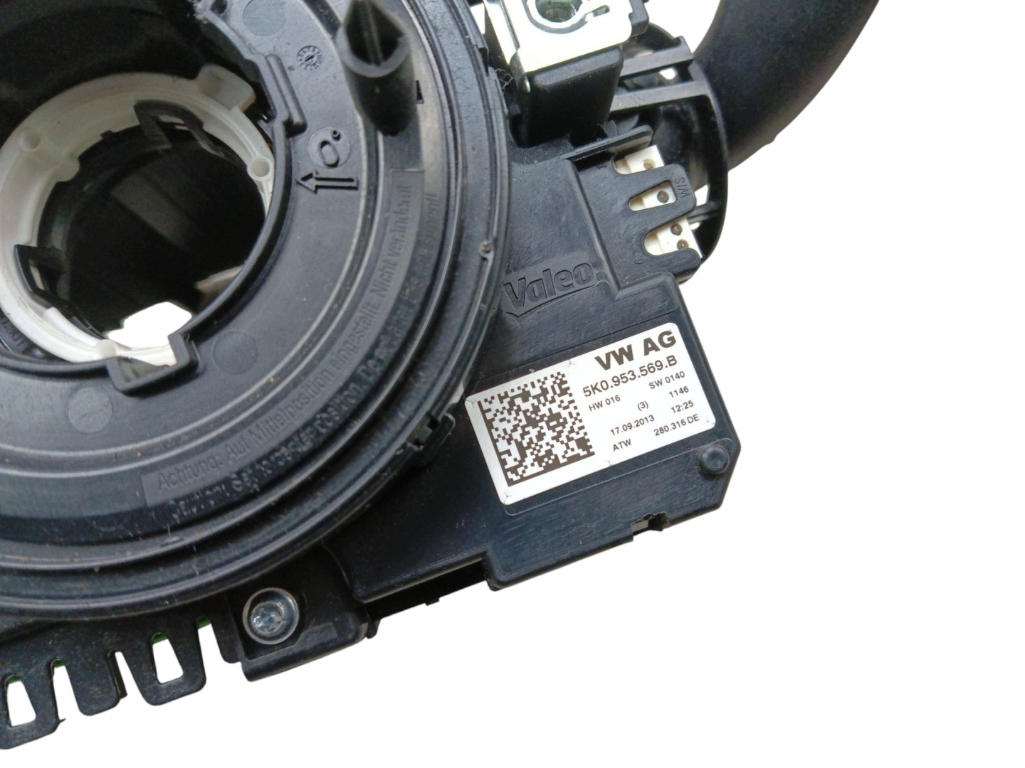 devio luci tergicristallo tergi devio luci devio anello airbag volante AUDI Q3 e 8U 8X0953521B 5K0953569B