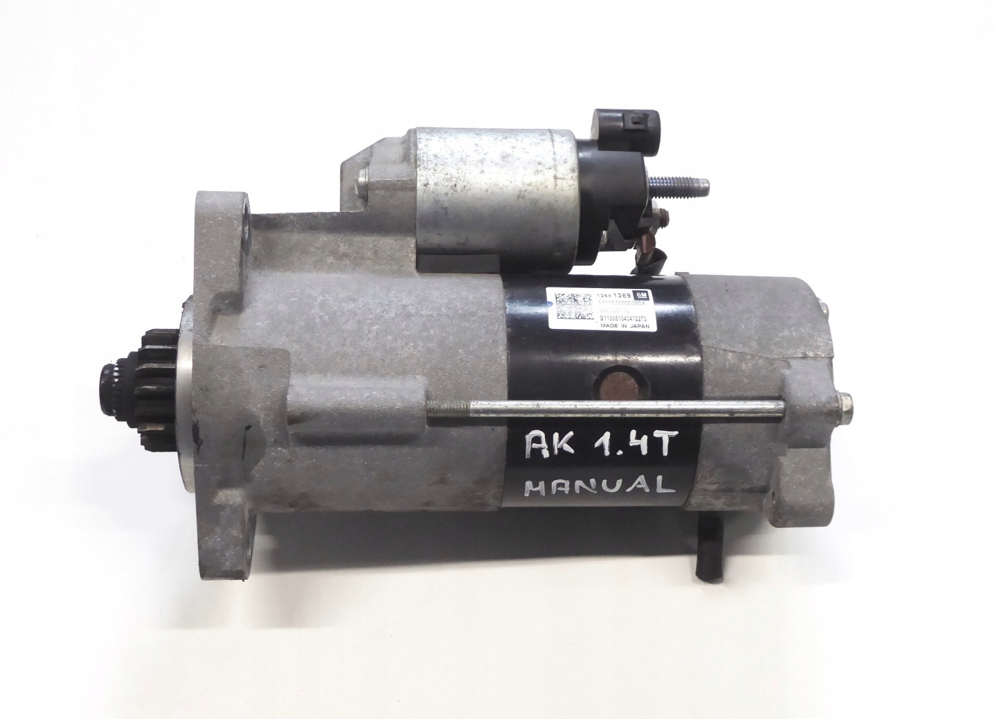 starter OPEL ASTRA K 1.4 TURBO