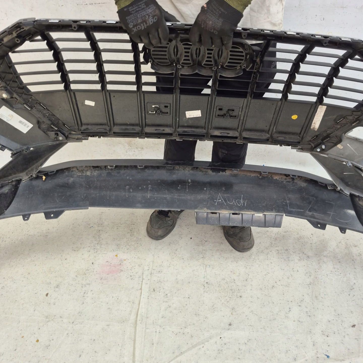 AUDI Q3 S-LINE 83A 18- bumper front front 83A807438D SPR