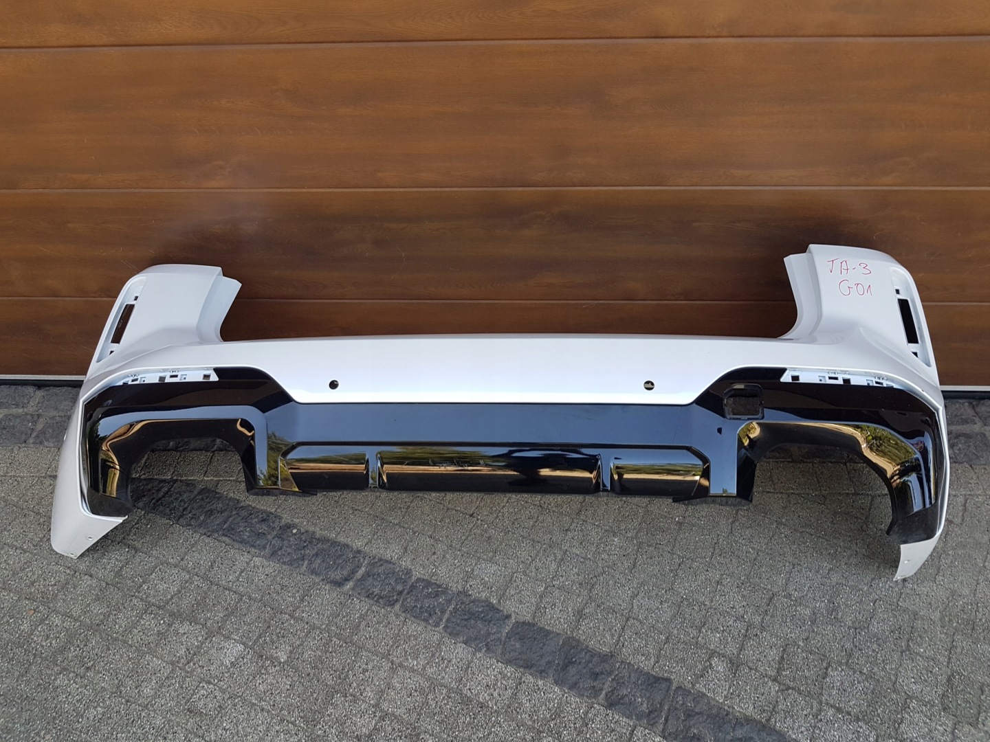 bumper rear rear part BMW X3 G01 LCI m-packet