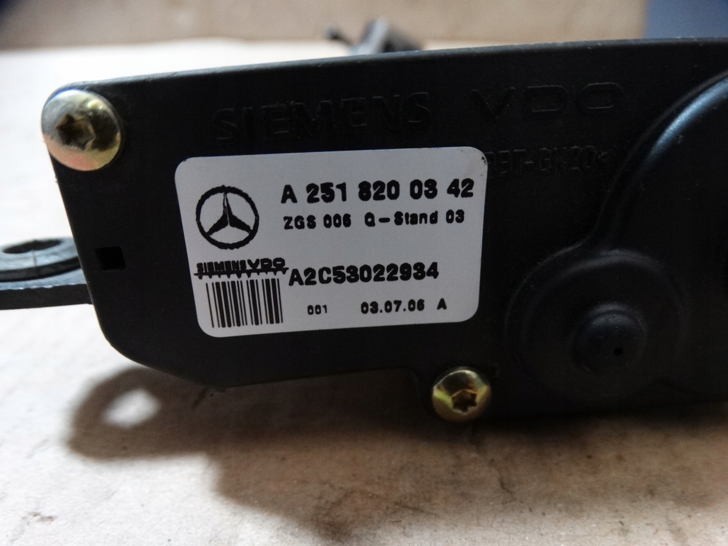 IDEAL Mécanisme Vitres Droite Arrière MERCEDES W164 GL 1