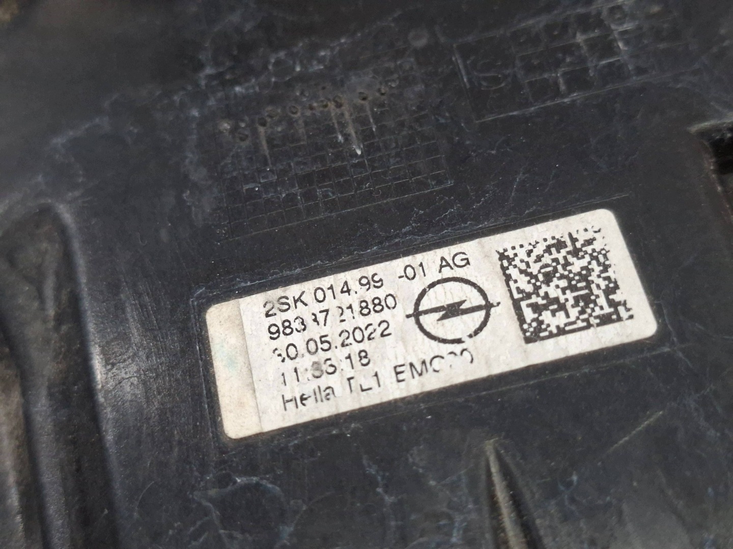 light rear left 9838721880 OPEL MOKKA B 2020