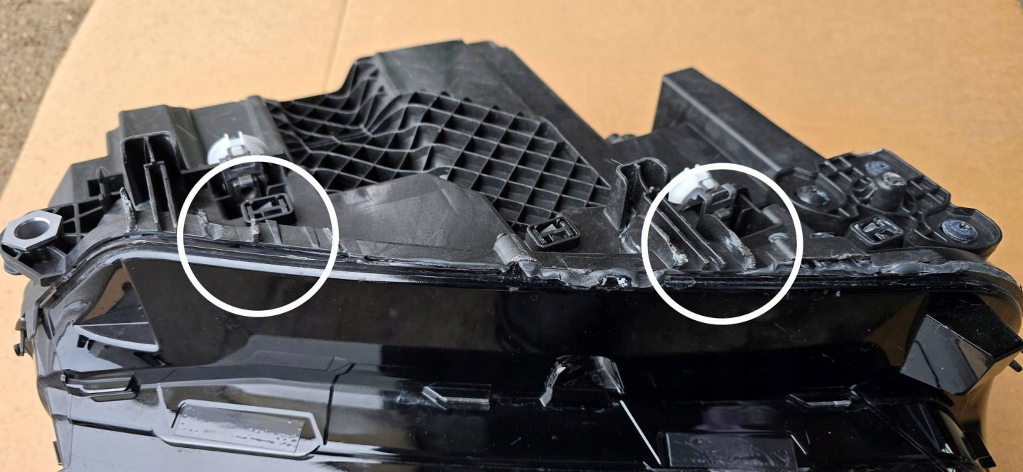 BMW X7 G07 light left LCI po Liftingu 2022