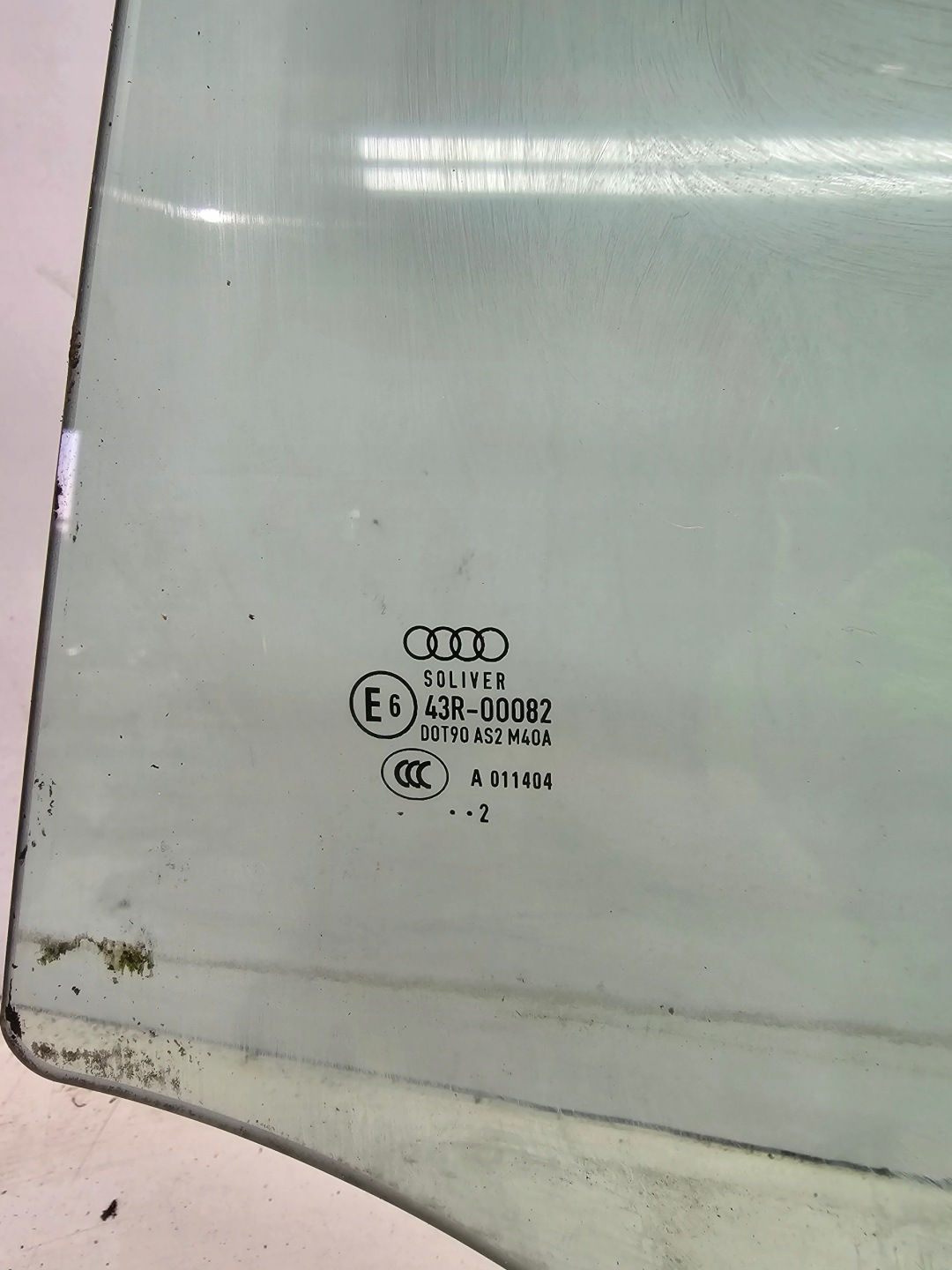 window side door left rear part AUDI A5 SPORTBACK 2012R