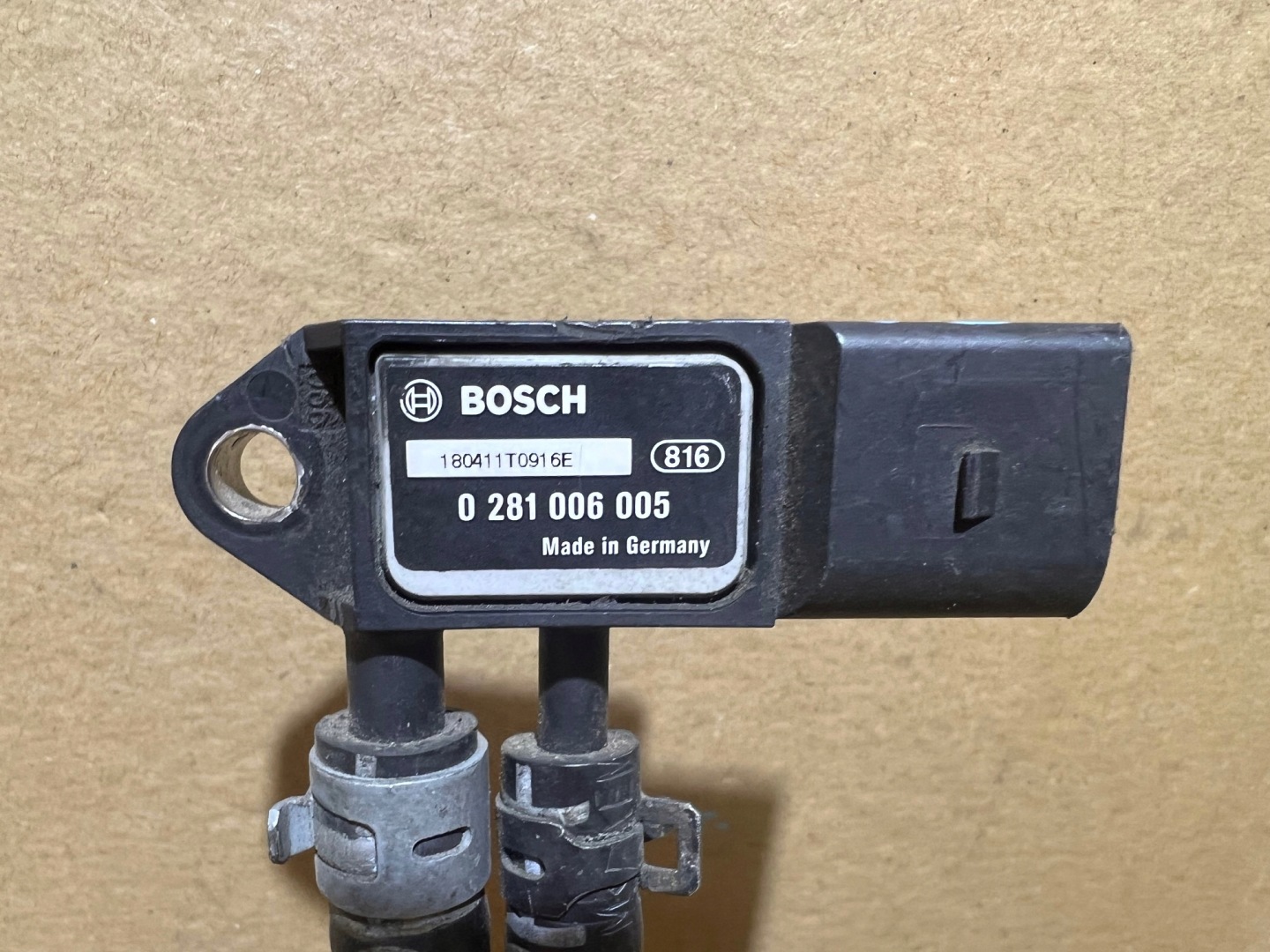 AUDI 2.0 TDI CAH Abgasdruck sensor 0281006005