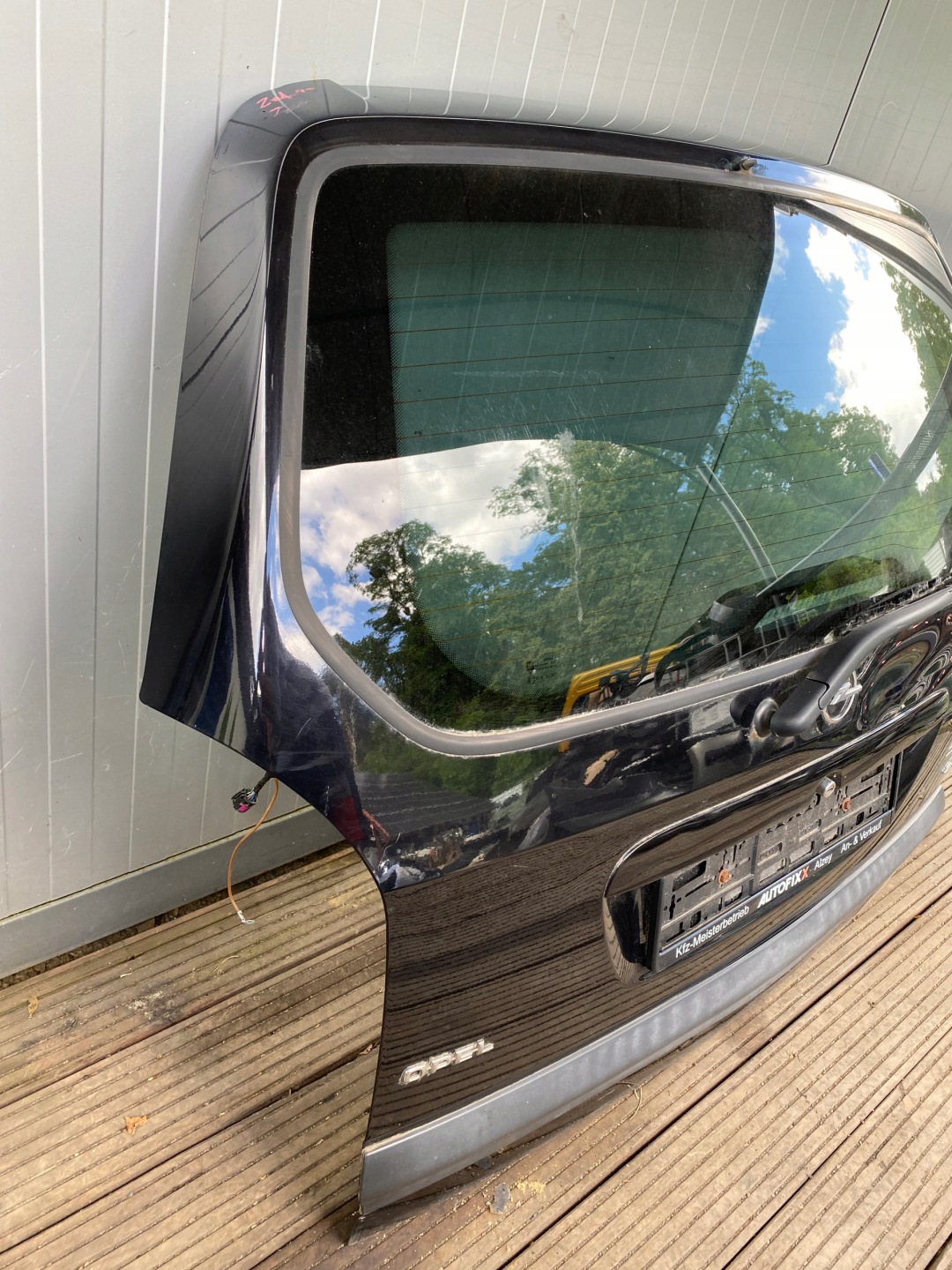OPEL ZAFIRA A complete trunk door boot Z20R