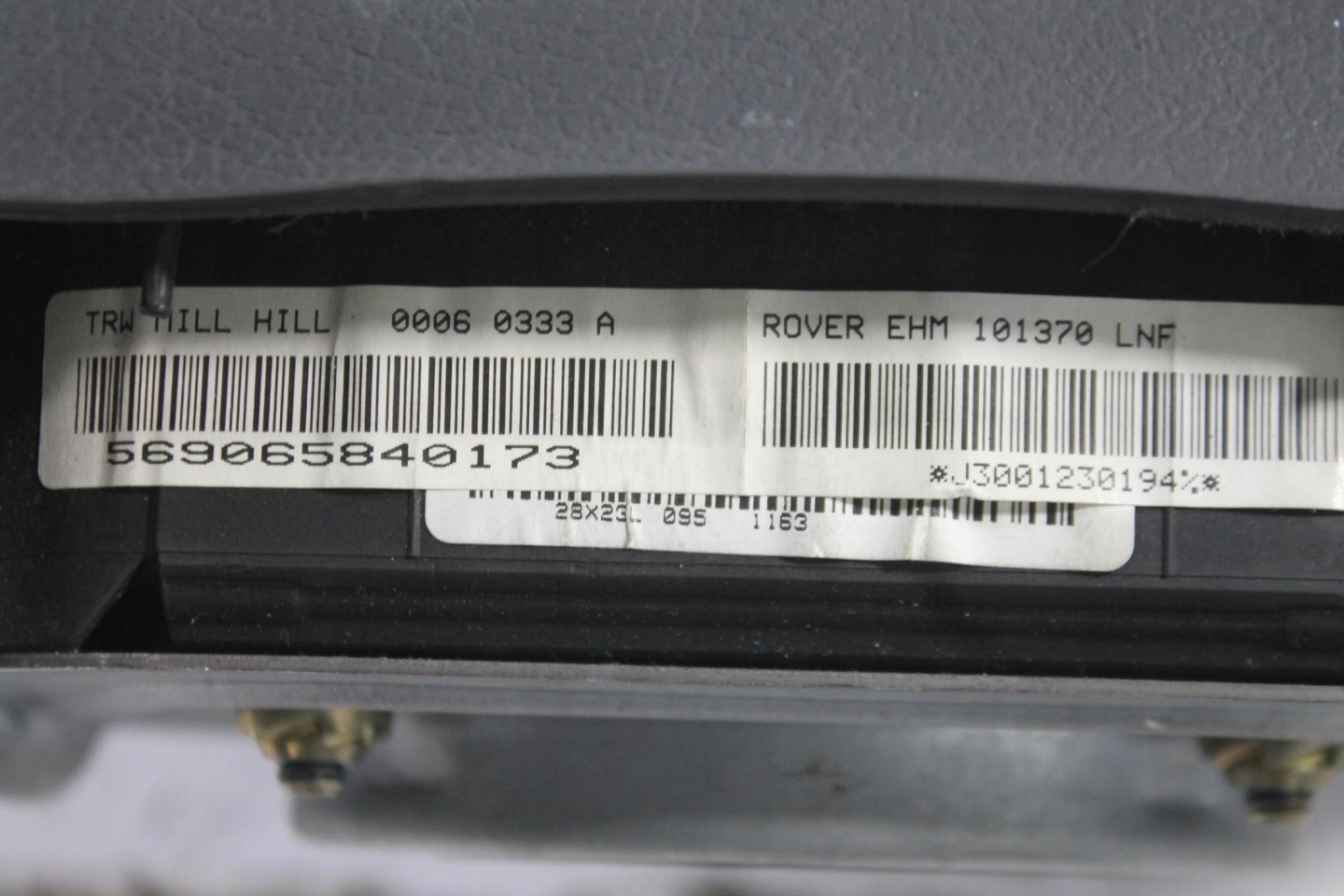 AIRBAG Airbag Deckel LAND ROVER DISCOVERY II