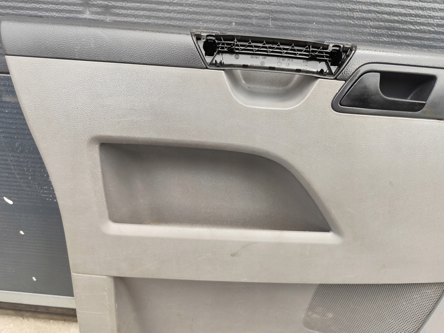 VW T5 side upholstery door left right KIEROWCA PASAZER