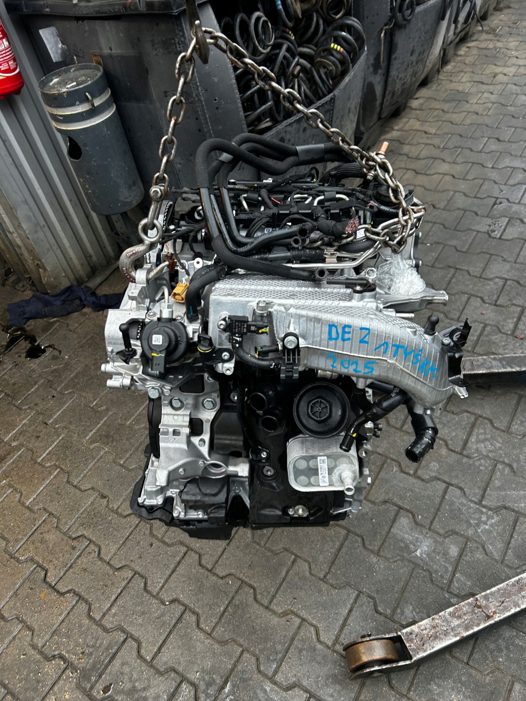 engine complete AUDI 2.0 TDI DEZ 1TYS KM without TURBO 2025R