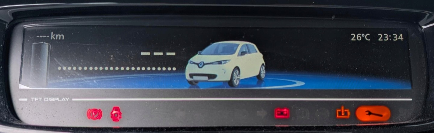 dials display RENAULT ZOE and 2013-2019 248101071R EUROPA
