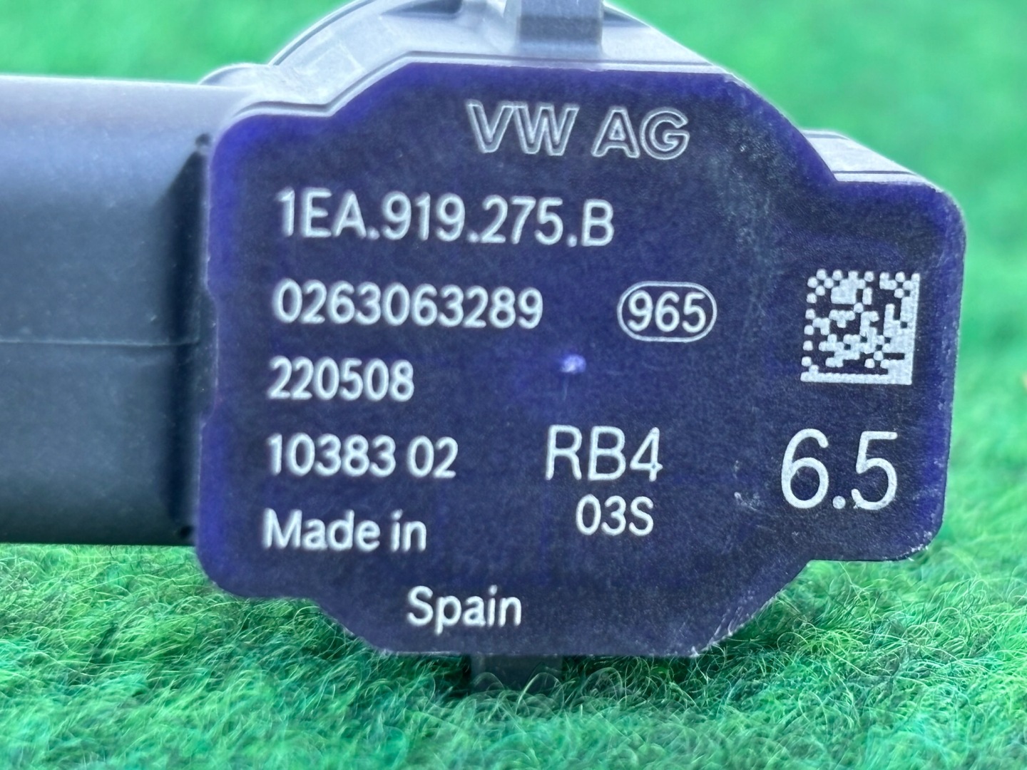 Sensor Parken PDC roter + KOSTKA VW ID.3 ID.4 ENYAQ K140/622