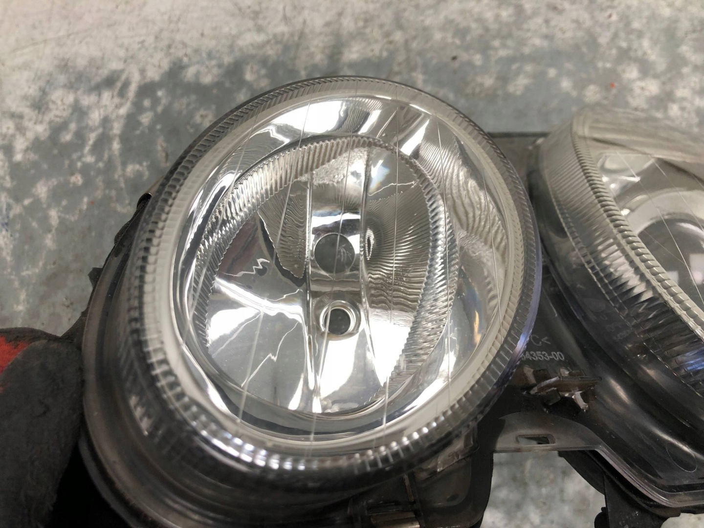 light left front lens MERCEDES W211 LIFT 162591-00