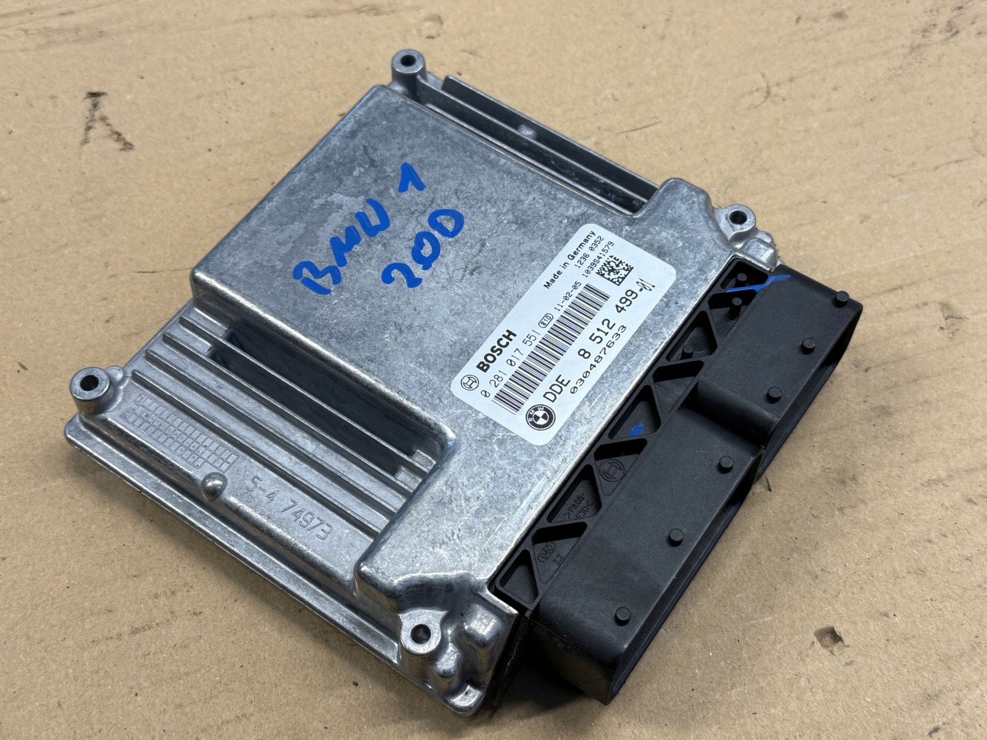 BMW E81 E87 E90 2.0D N47 computer Centralina Motore 8512499