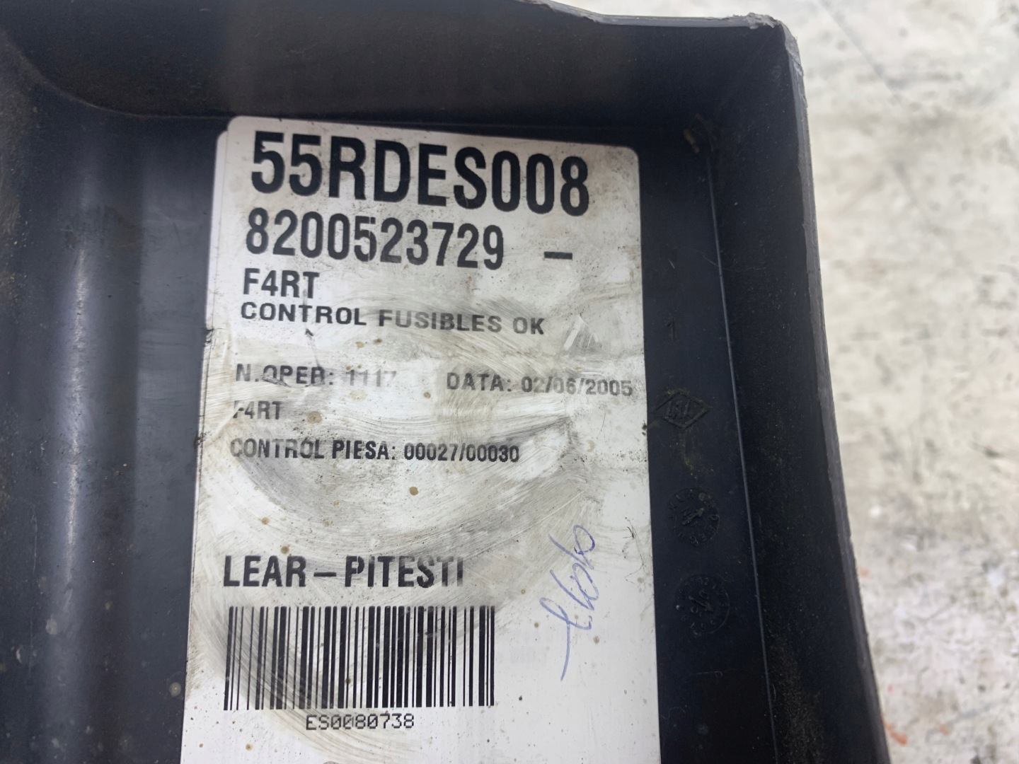 RENAULT LAGUNA II 2.0 T Module fusibles 8200523729