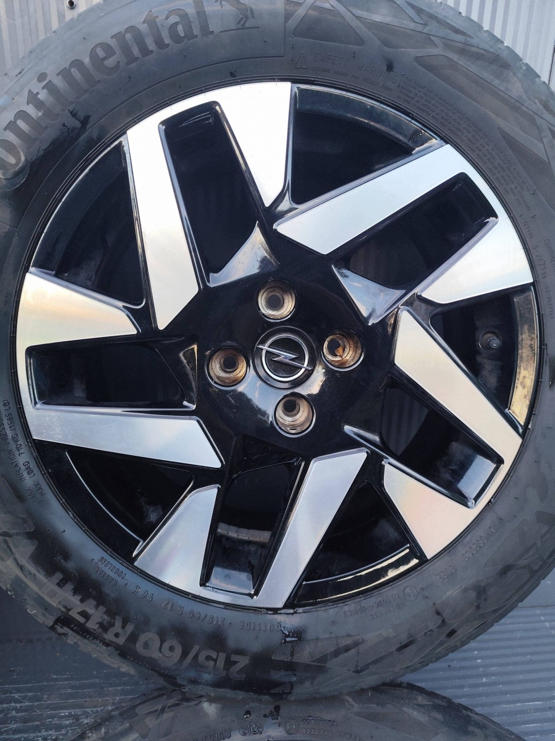 OPEL MOKKA II B wheels discs ALU 215/60/17 KOMPLET dismantling