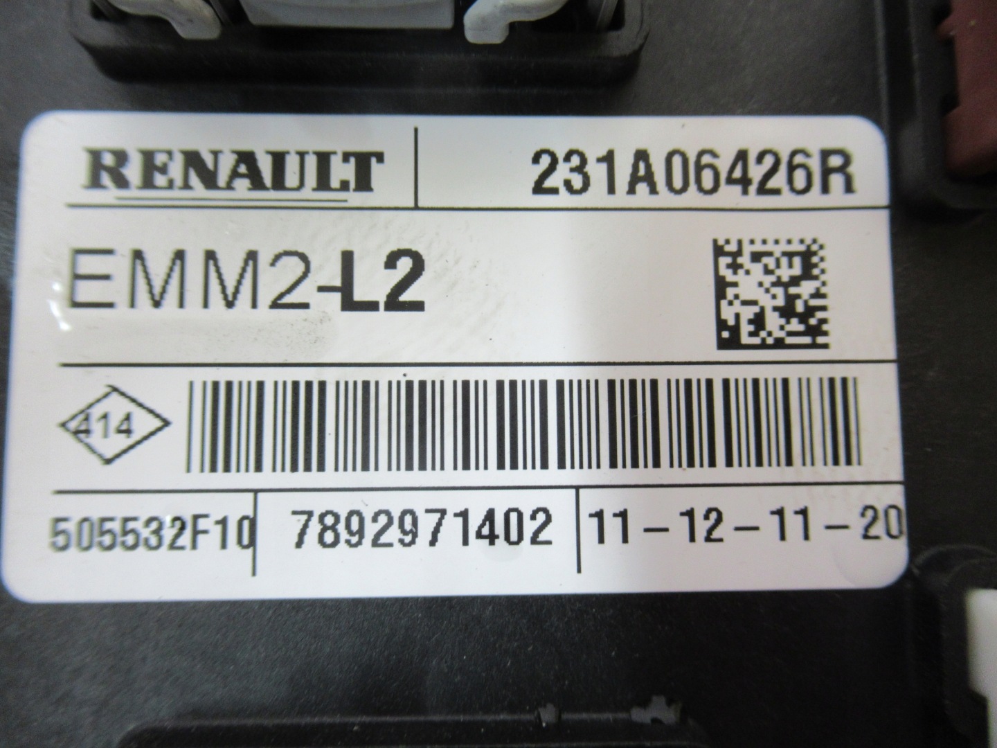 module control unit 231A06426R DACIA SPRING