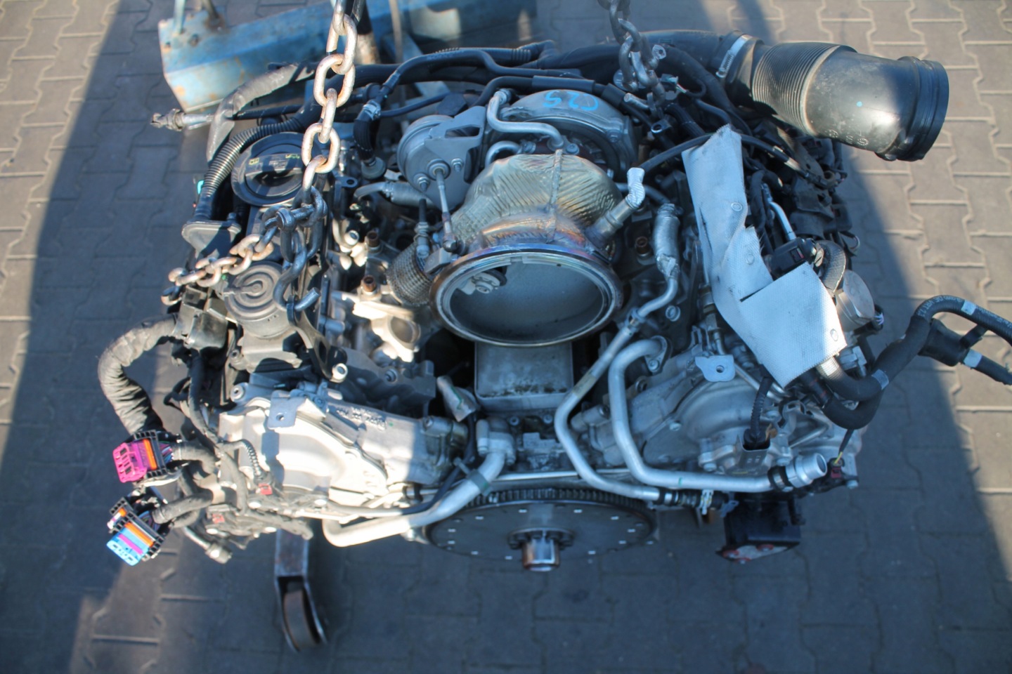 engine complete AUDI SQ5 S5 S6 S8 3,0 TFSI CZS 50 TYS KM