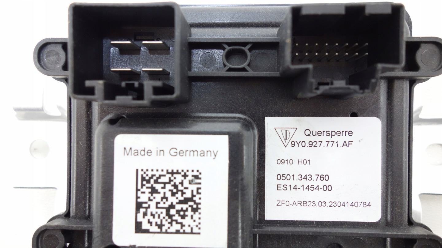 module control unit blokad mechanizmu roznicowego PORSCHE 9Y0927771AF