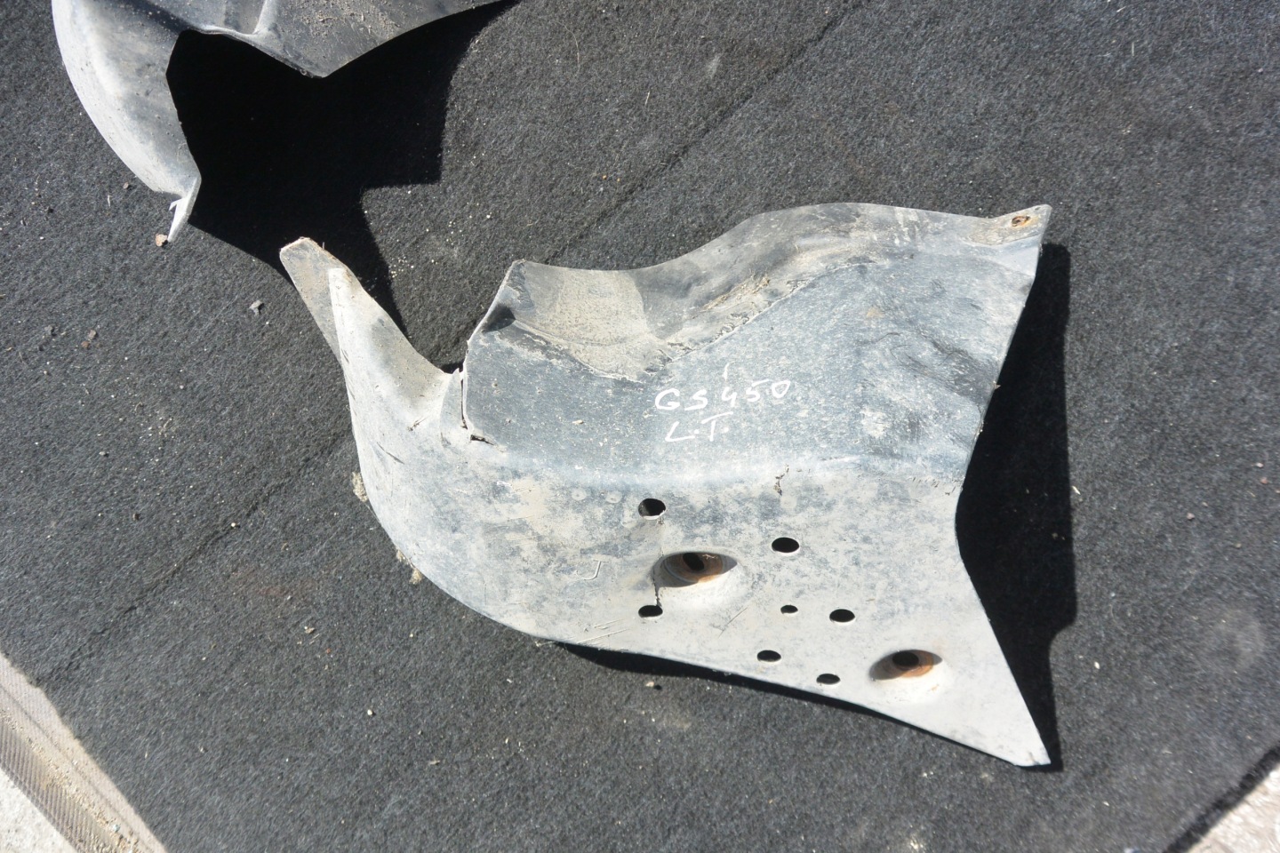 cover chassis rear part KPL left right LEXUS GS III 450H