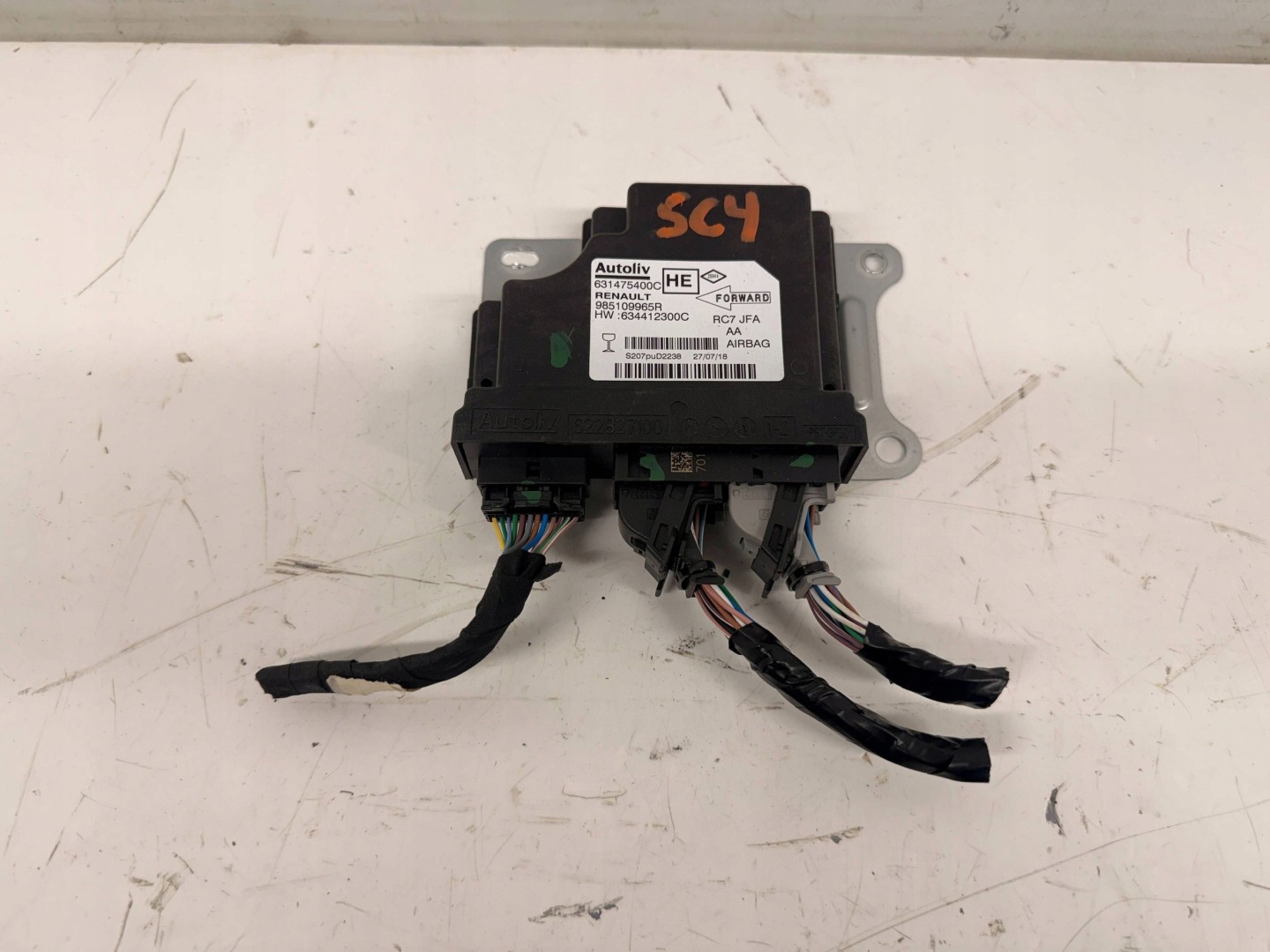 Renault Grand Scenic IV sensor airbag 985109965R