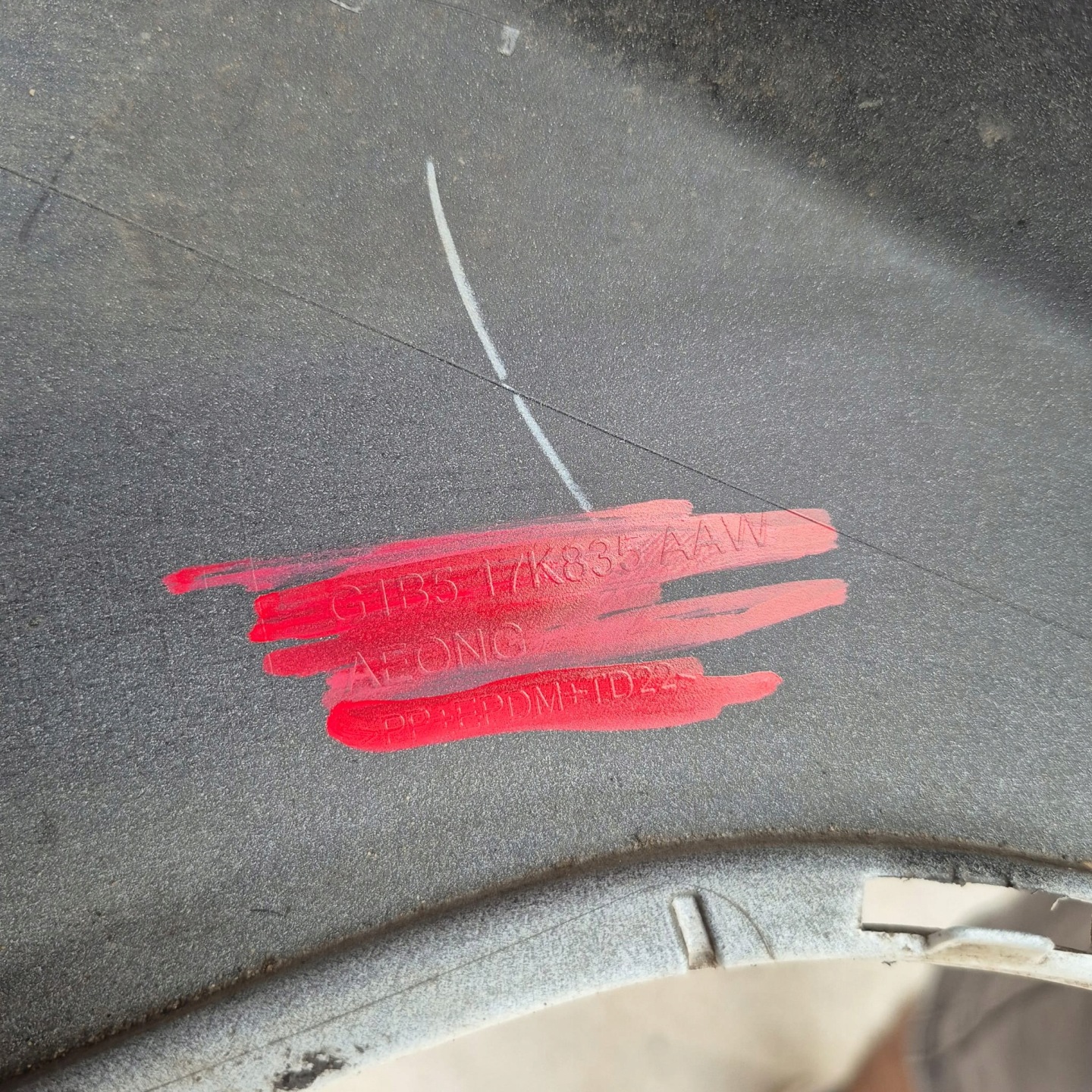 FORD KA+ plus 16-18 bumper rear part rear PDC