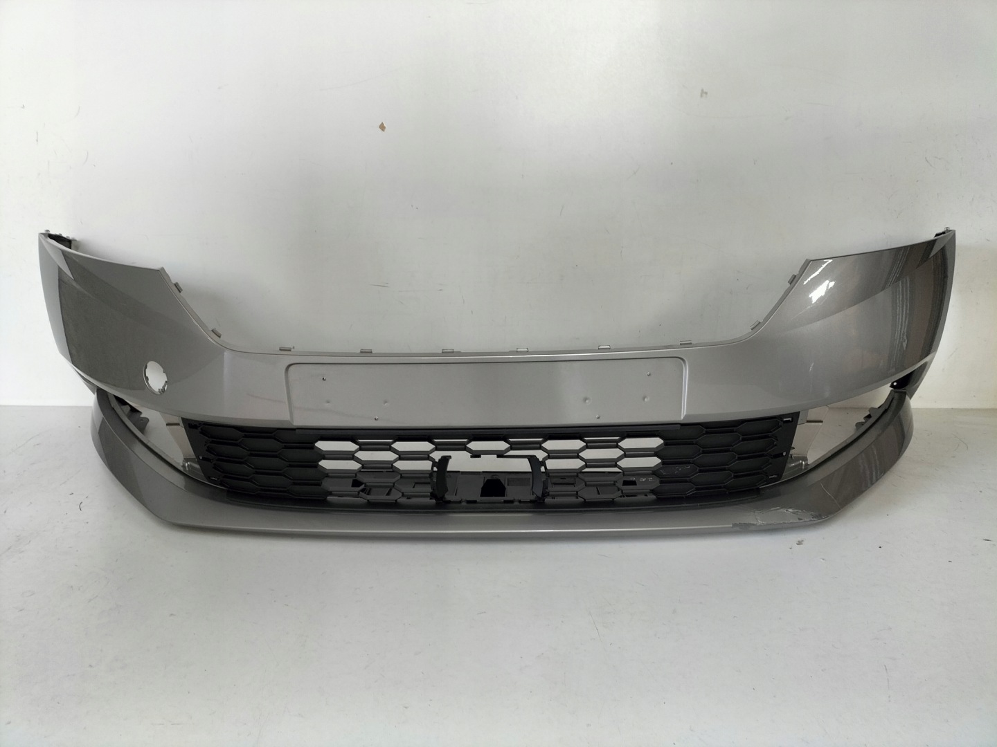 front bumper front SKODA FABIA III LIFT 18