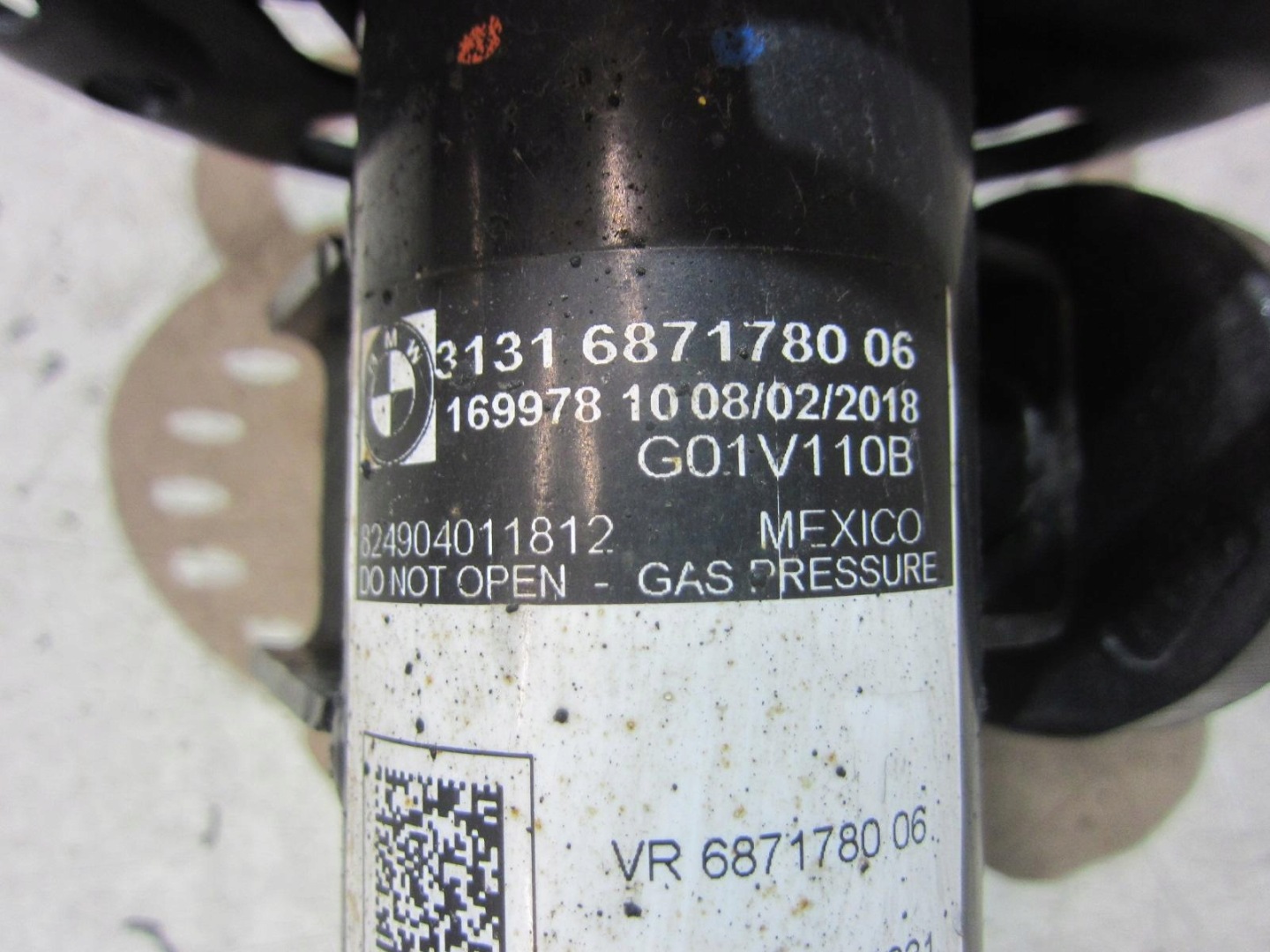 BMW X3 G01 X4 G02 shock absorber front right front 6871780 KPL 31316871780