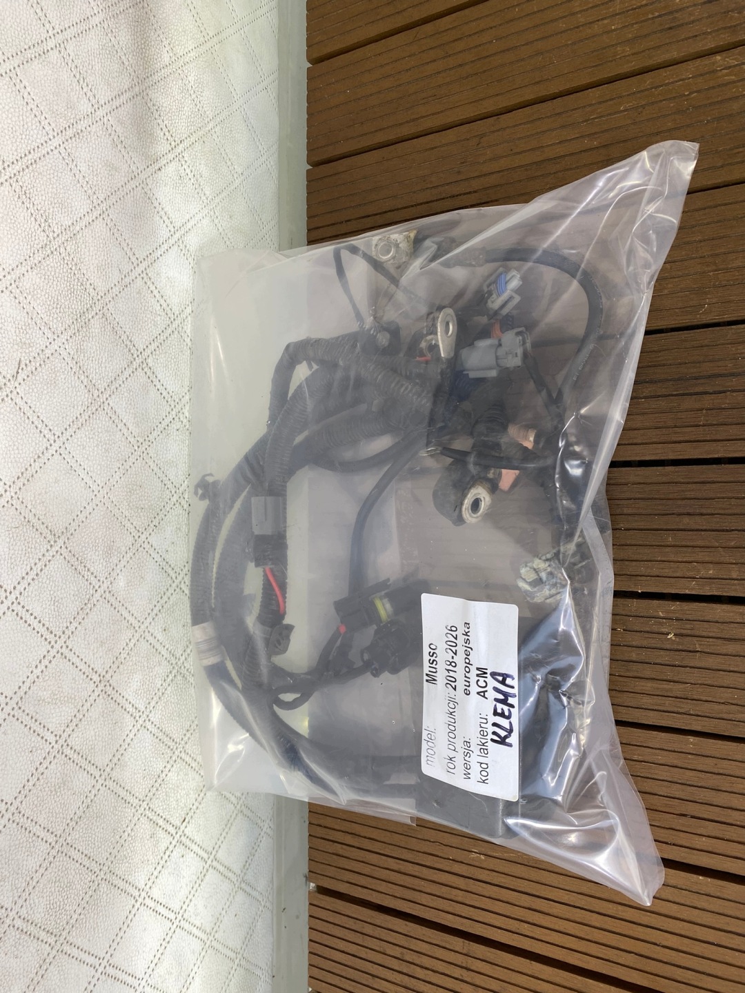 SSANGYONG MUSSO II Q200 18-20 2.2 E-XDI bundle terminal plus 26920-36000 OE