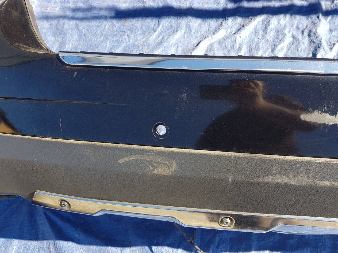 bumper rear part rear MERCEDES GL X164 197 C197