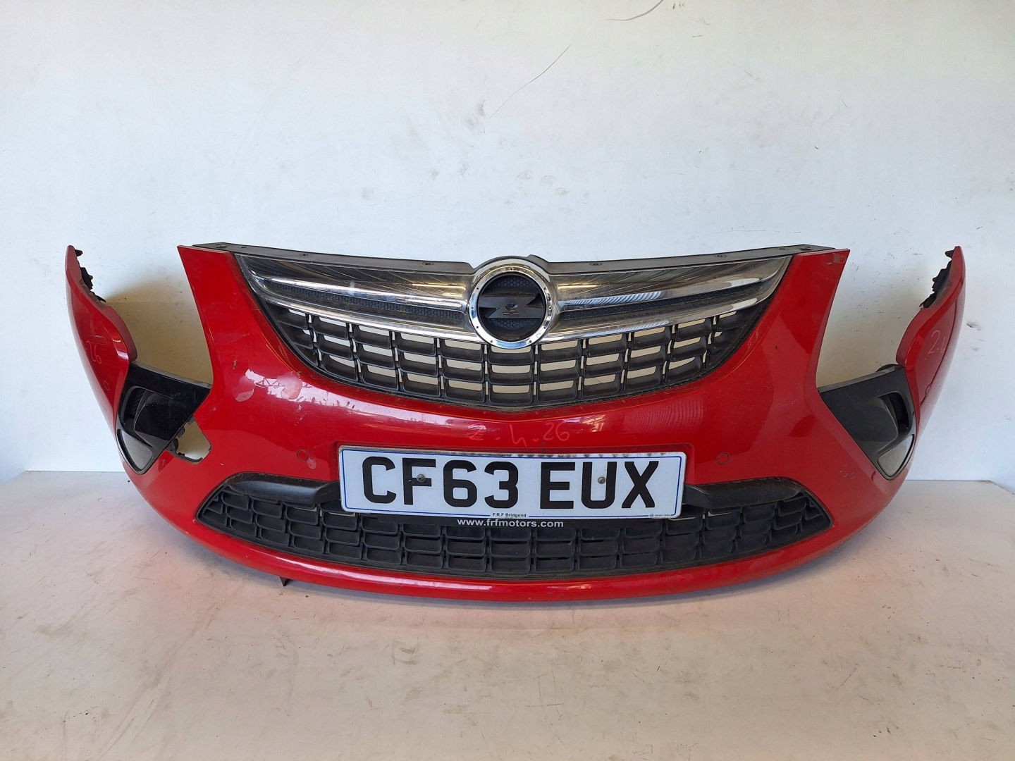 OPEL ZAFIRA C 12-16 bumper + PDC