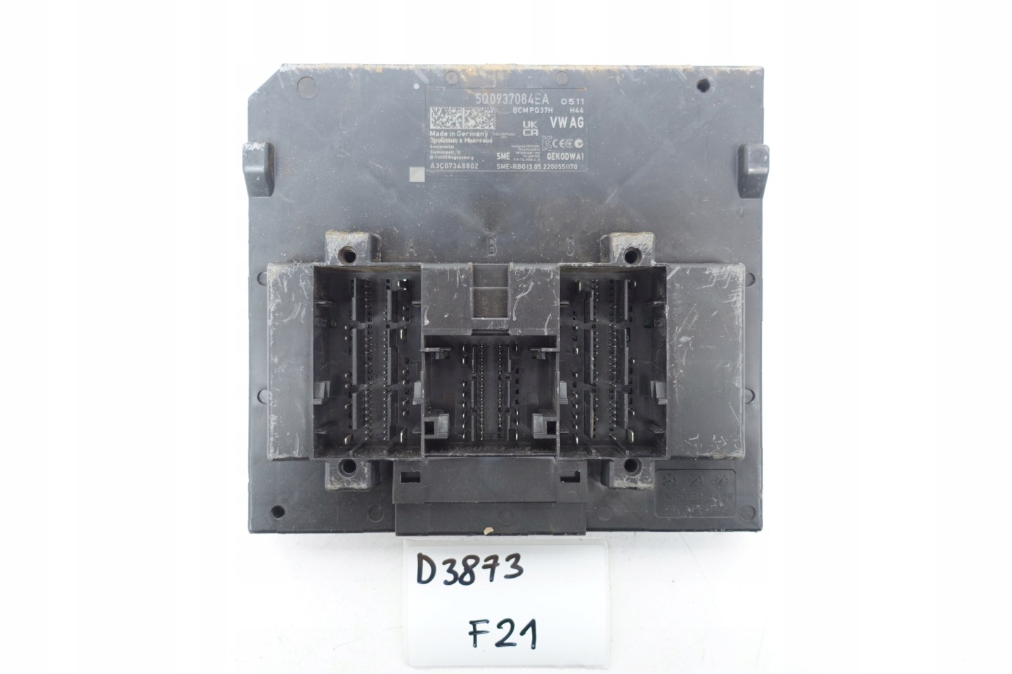 module control unit BCM KOMFORTU VOLKSWAGEN SKODA 5Q0937084EA