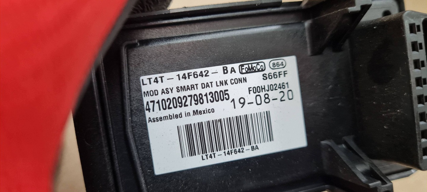 Ford Edge II 2020 ST LIFT module control unit WEJSCIE OBD LT4T14F642BA