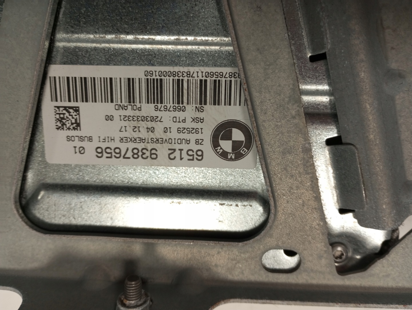 modul Verstärker BMW X1 F48 9387656