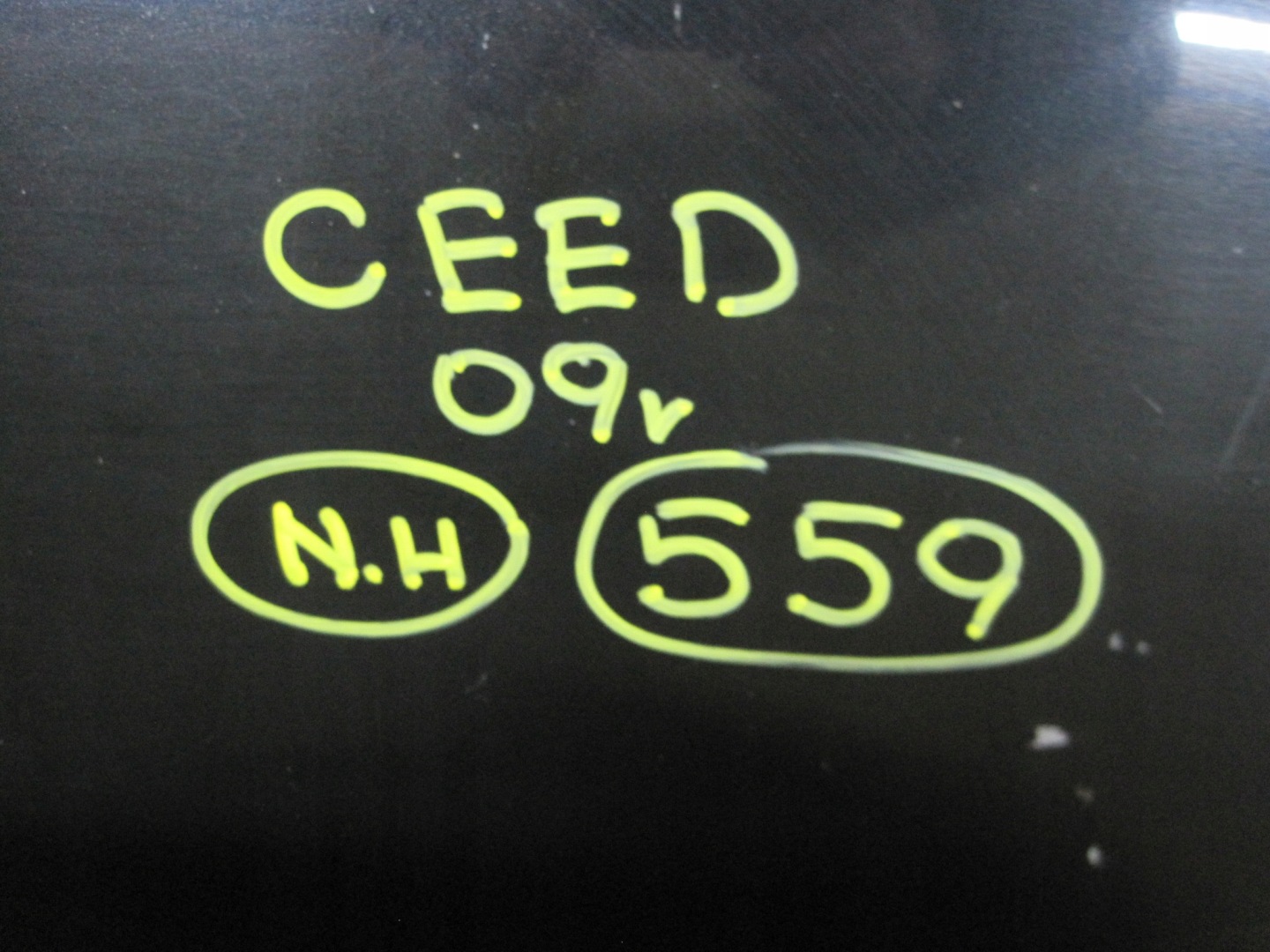 cofano Kia CEED 09r