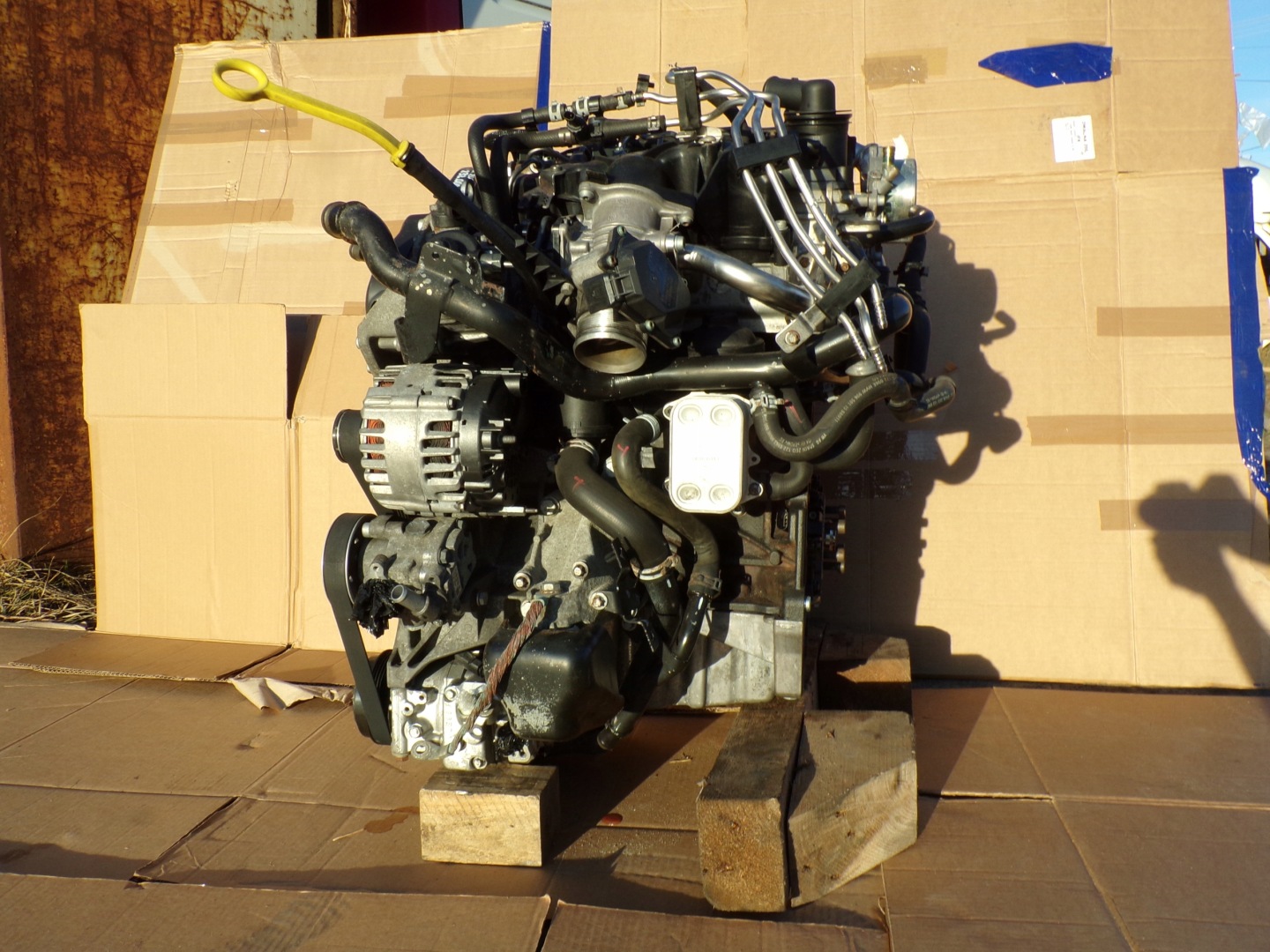 VW CRAFTER 2.0 TDI engine complete z klima CKT 2015 r. przebieg 239 tys.