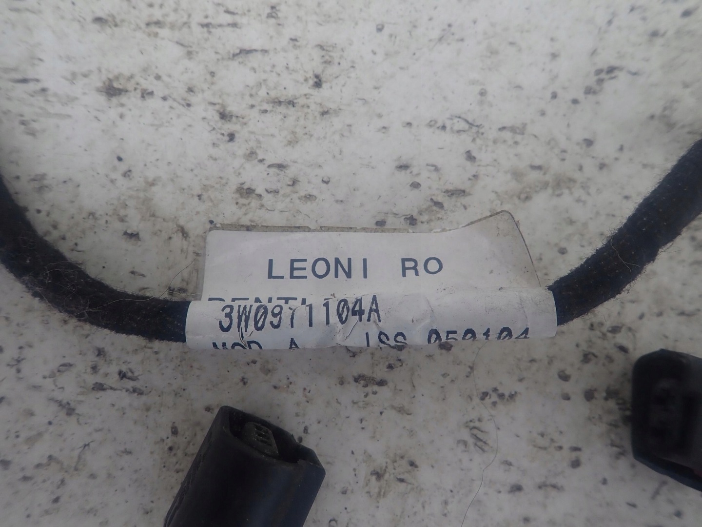 BENTLEY CONTINENTAL GT bundle wiring rear part PDC 3W0971104A