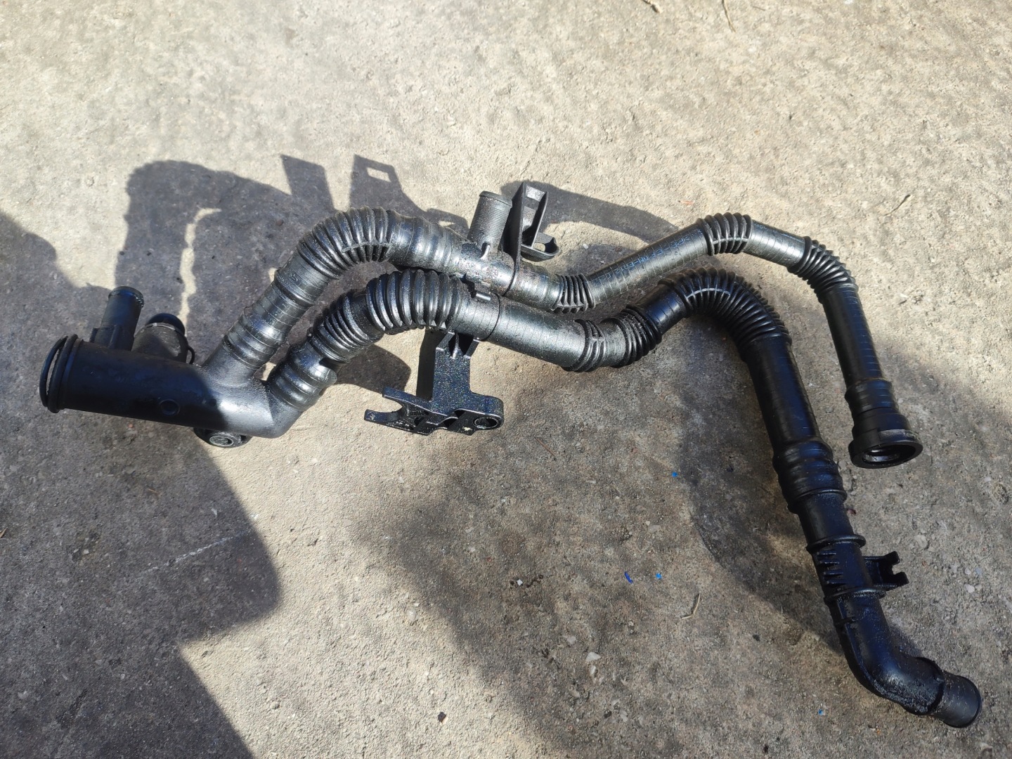 pipe wiring FORD FOCUS MK2 1.6 TDCI 9647768980
