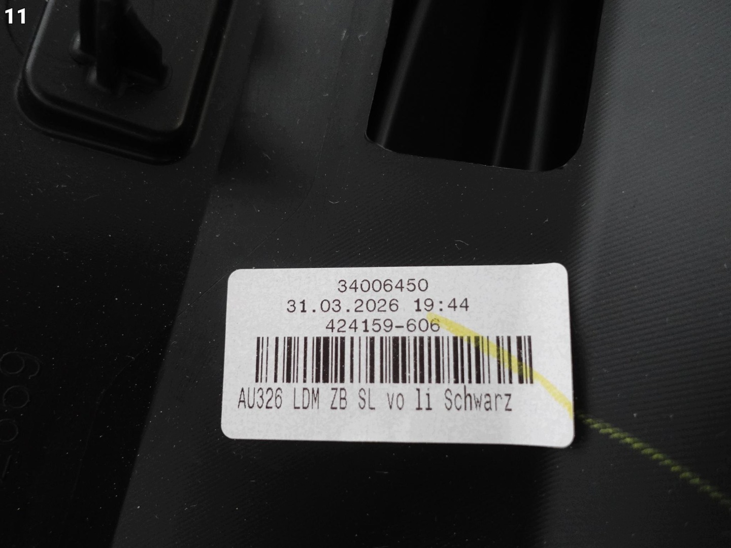 AUDI Q3 II 83A S-LINE 18-25 moulding cap for door front left new original