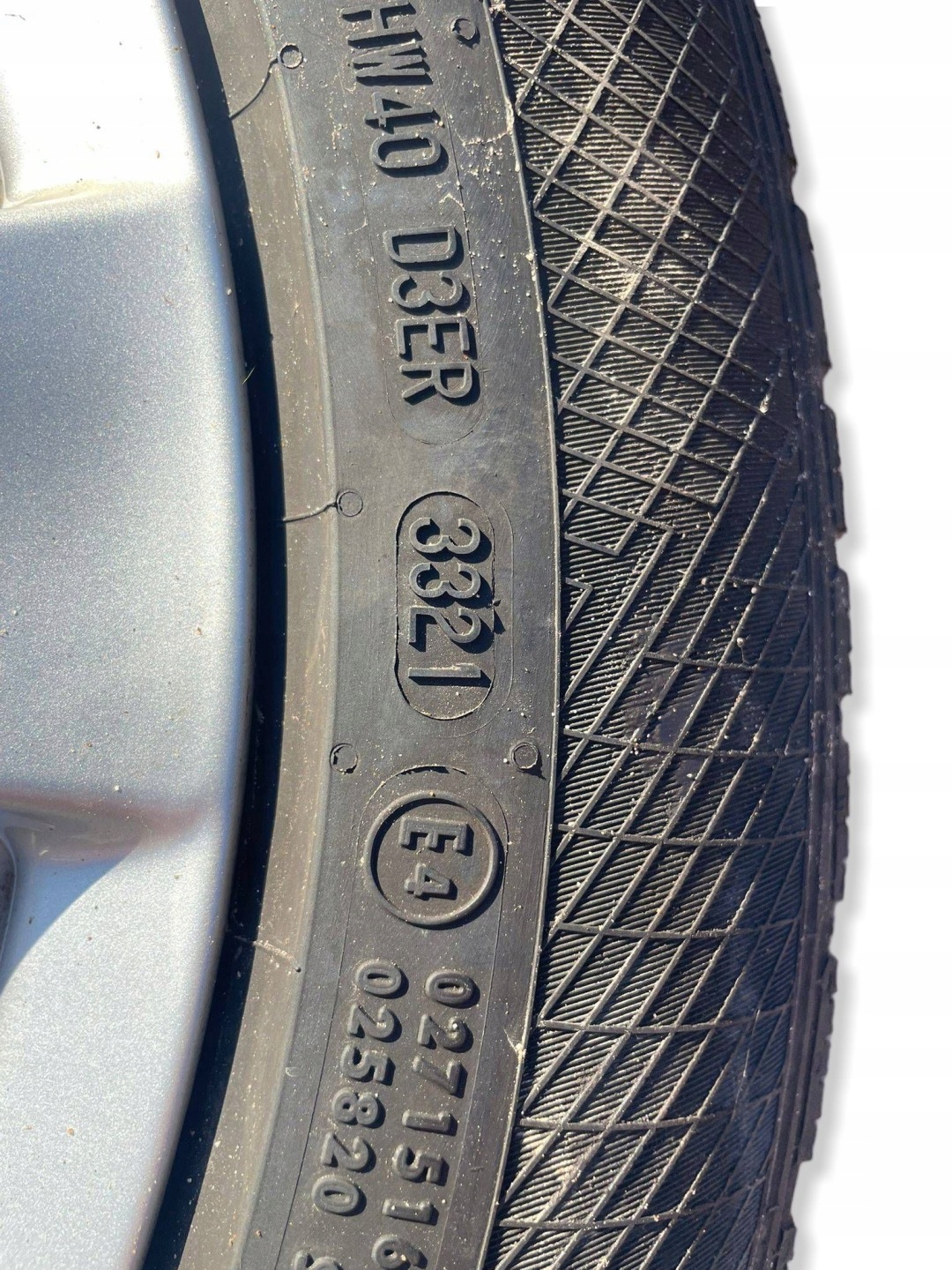 wheels discs aluminium tyre CONTINENTAL 225/50R17 ZIMA