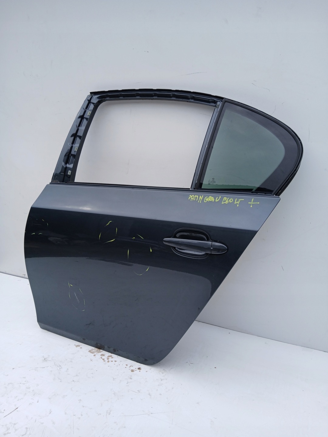 Tür links hinten BMW E60 PLATINGRAU