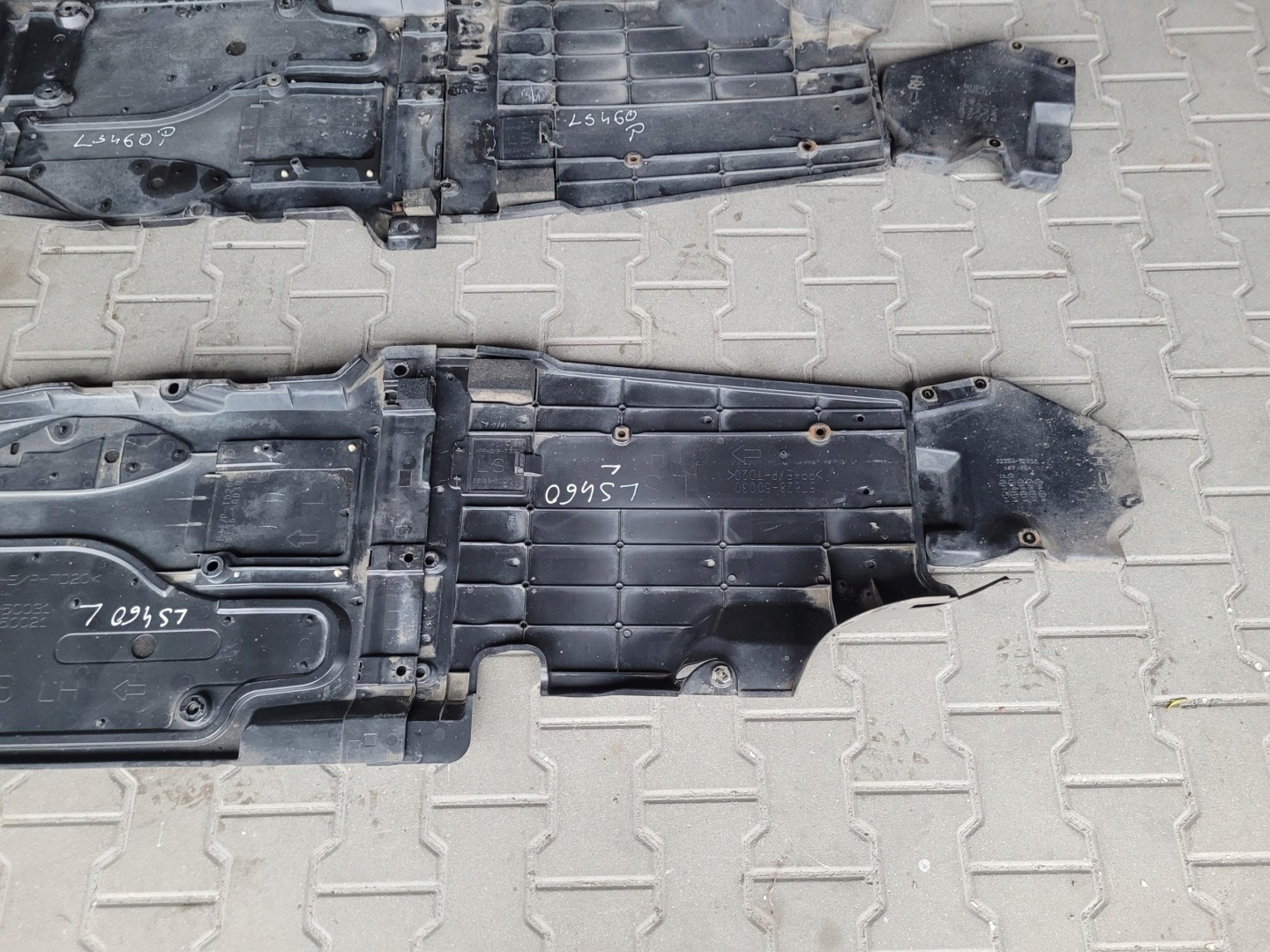 cover lower chassis cover bodywork LEXUS LS 460 LS460 IV