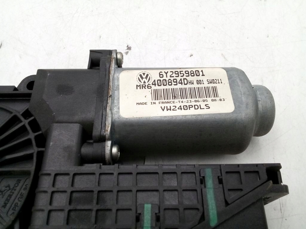 VW Polo T5 Skoda module mini motor windows right front 6Y2959801