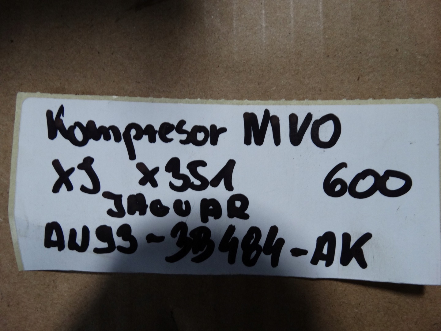 IDEAL. compressor; air NIVO JAGUAR XJ X351 1