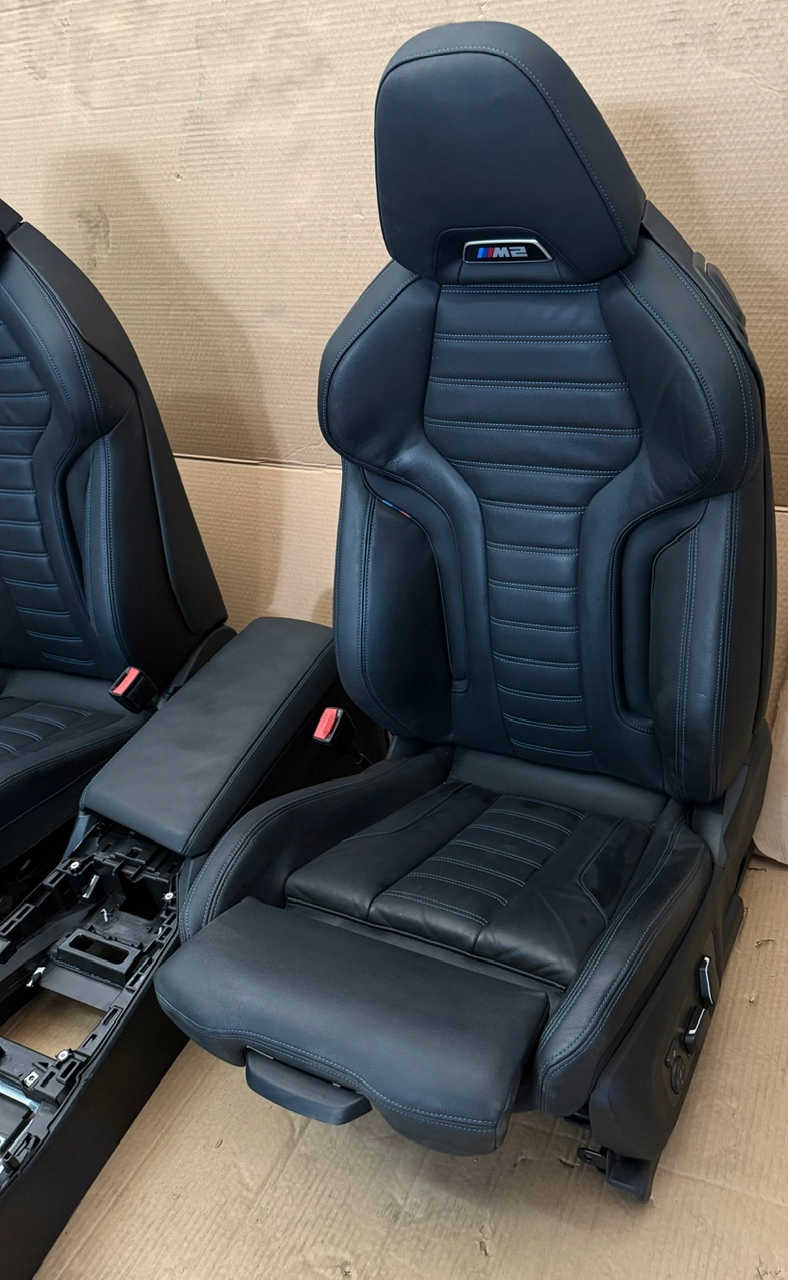 IDEALNE KPL. Sitze GRZANE + MODULY BMW M2 G87 24r 1