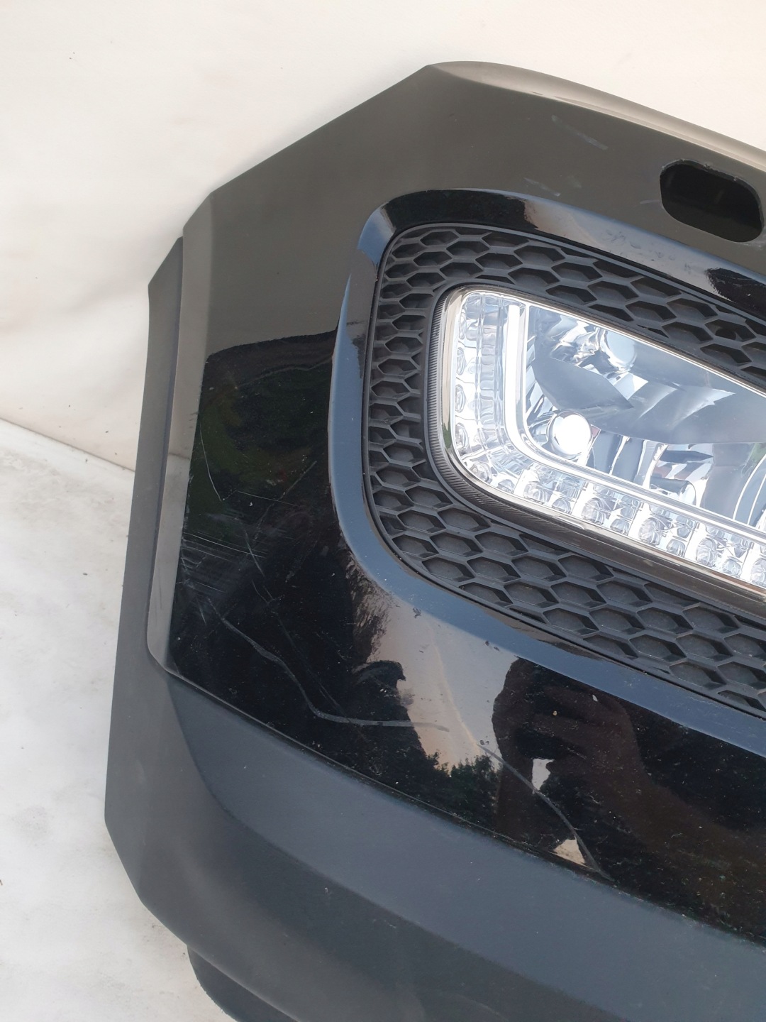 HYUNDAI SANTA FE III 12-15 bumper front front LED washers