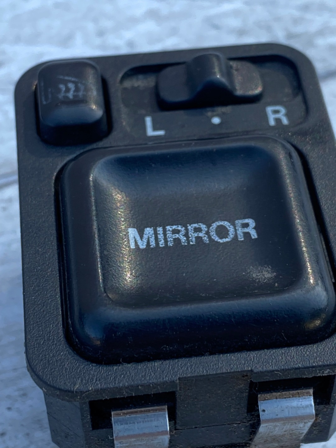 control panel control of mirrors HONDA HR-V