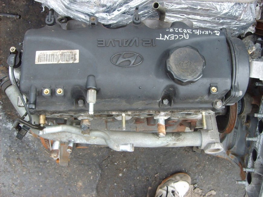 engine Hyundai Accent 1.3 12V 94-> kod G4EH