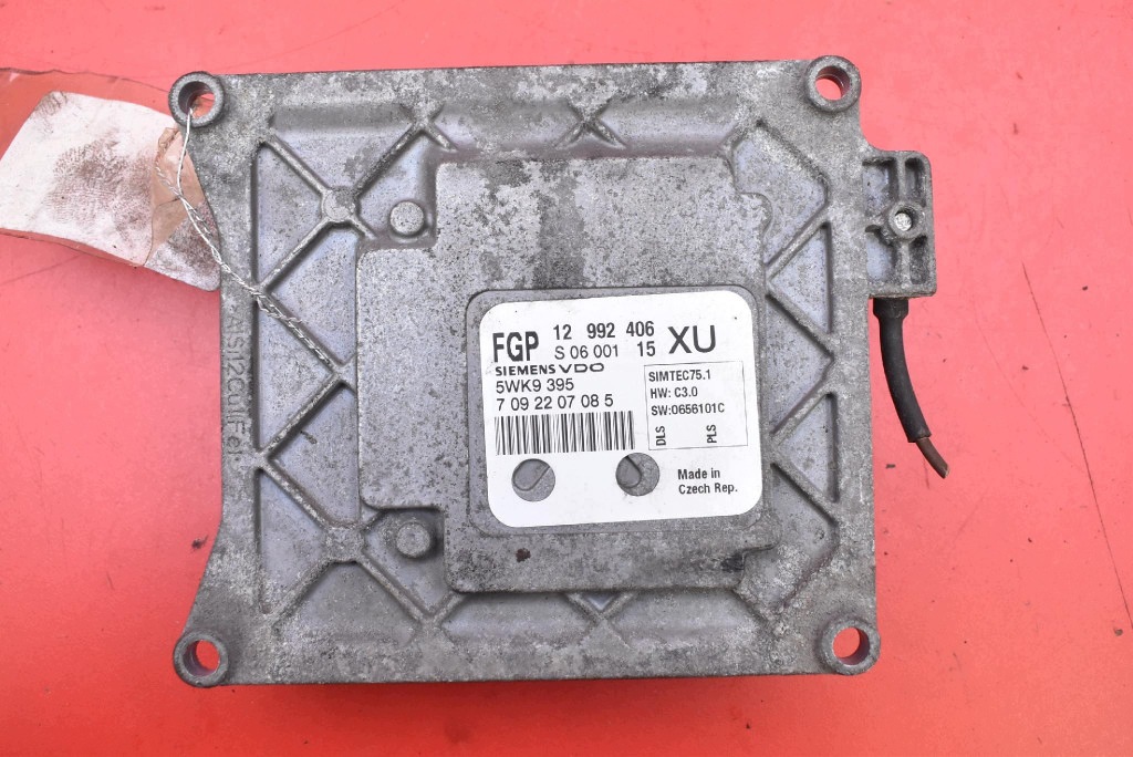 control unit computer of the engine 12992406 OPEL ZAFIRA B 1.8 16V 140 KM 05-10