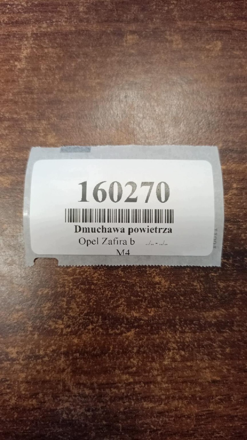 OPEL ZAFIRA B heating air D8087
